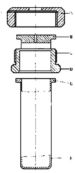 Device for testing heat sensitivity of material in enclosed space