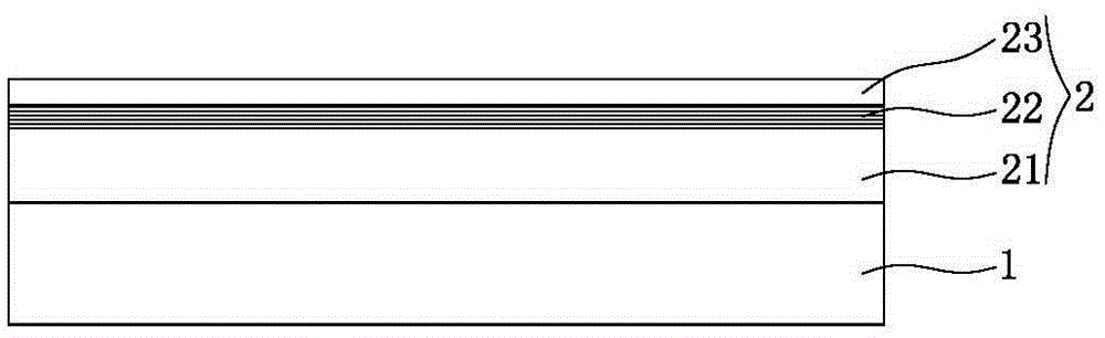 LED chip structure capable of increasing light-emitting area and manufacturing method