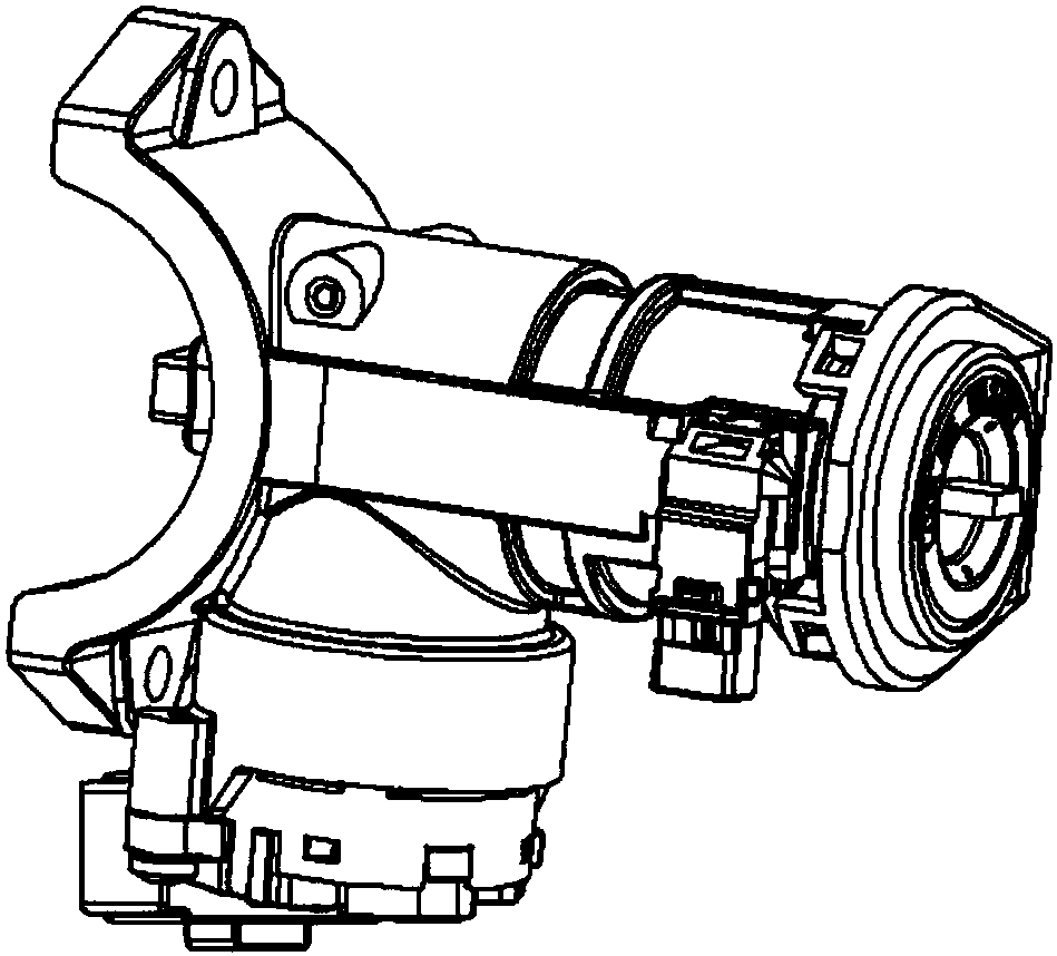 A kind of ignition switch structure