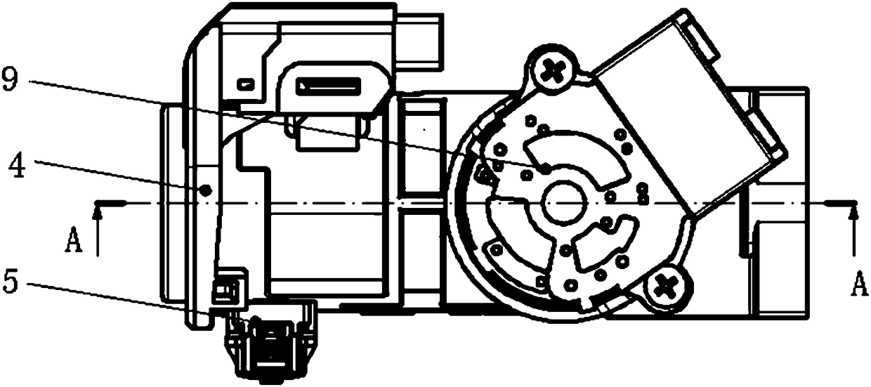 A kind of ignition switch structure
