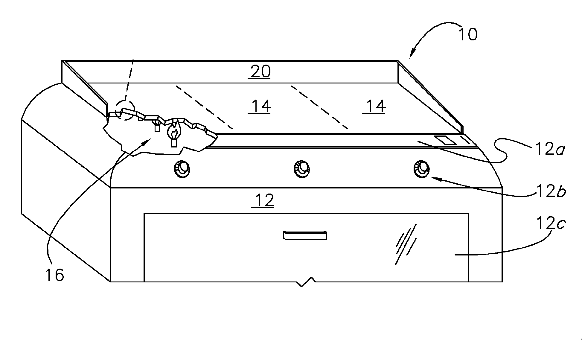 Multi-zone composite cooking griddle with unitary thermally conductive plate