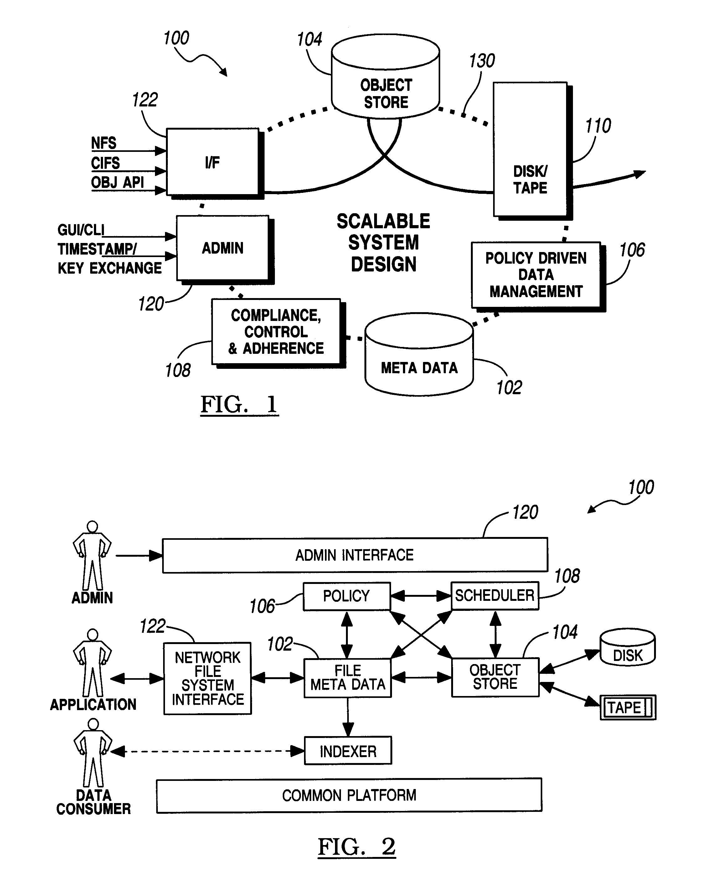 System and Method for Compression of Data Objects in a Data Storage System