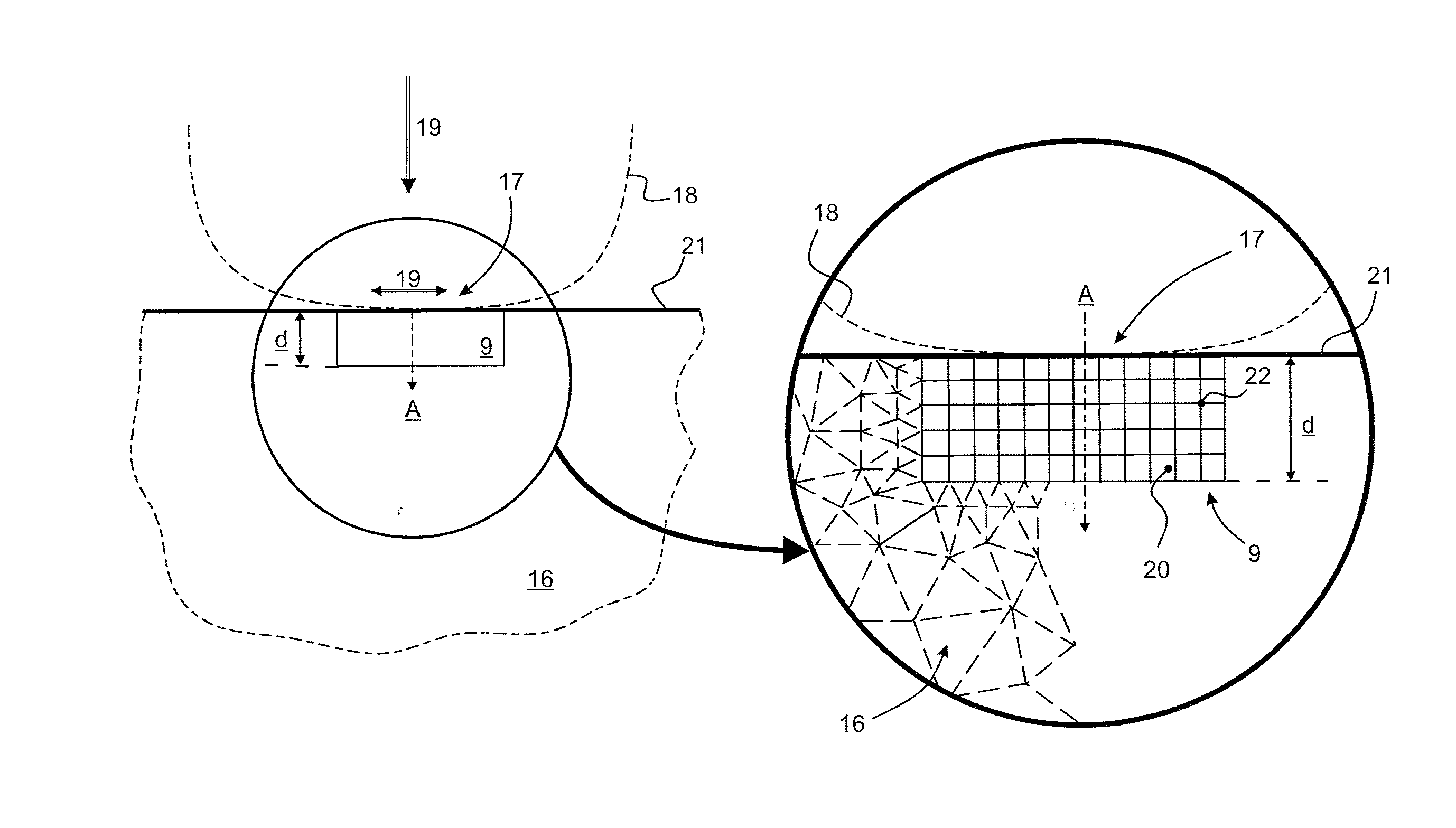 Method of fabricating a mechanical part, including a method of predicting the risks of crack initiation in the part in a "fretting-fatigue" situation