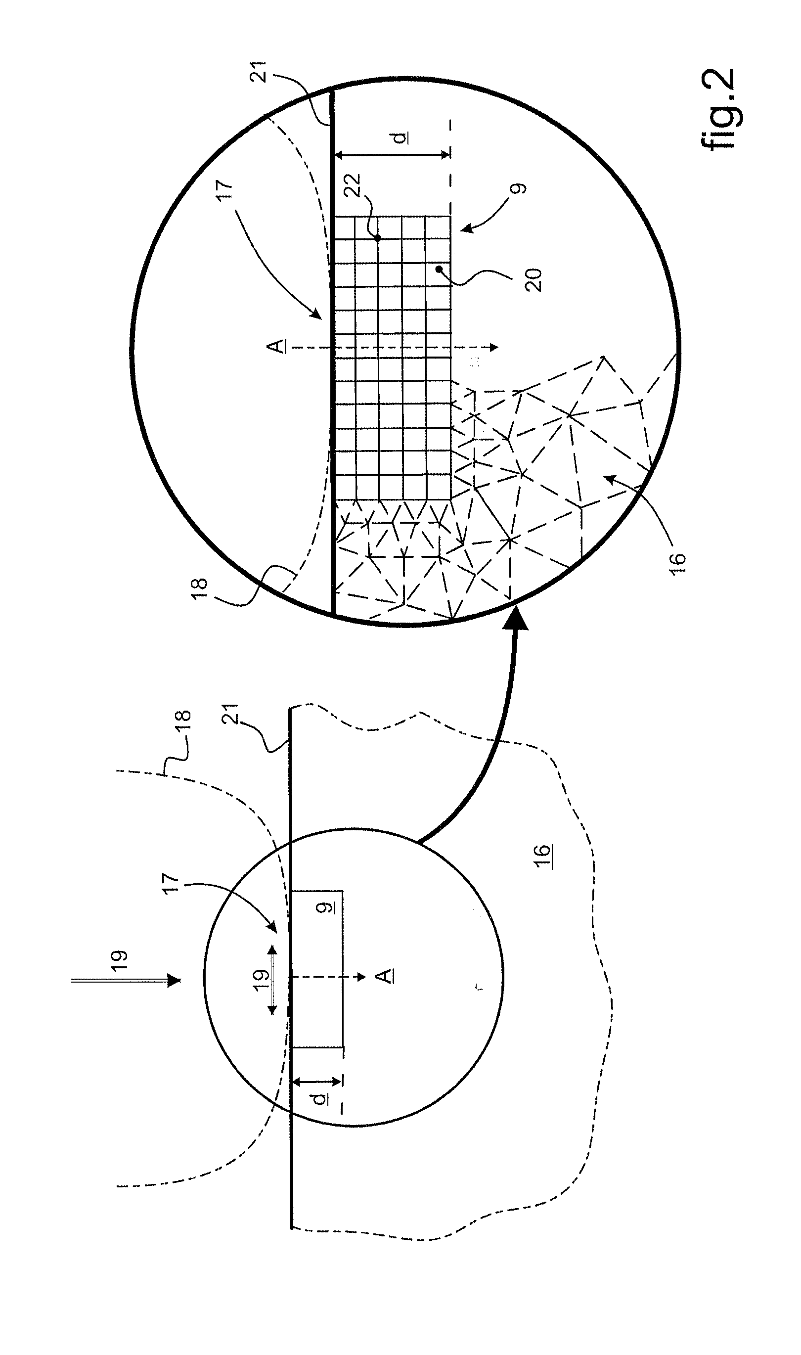 Method of fabricating a mechanical part, including a method of predicting the risks of crack initiation in the part in a "fretting-fatigue" situation