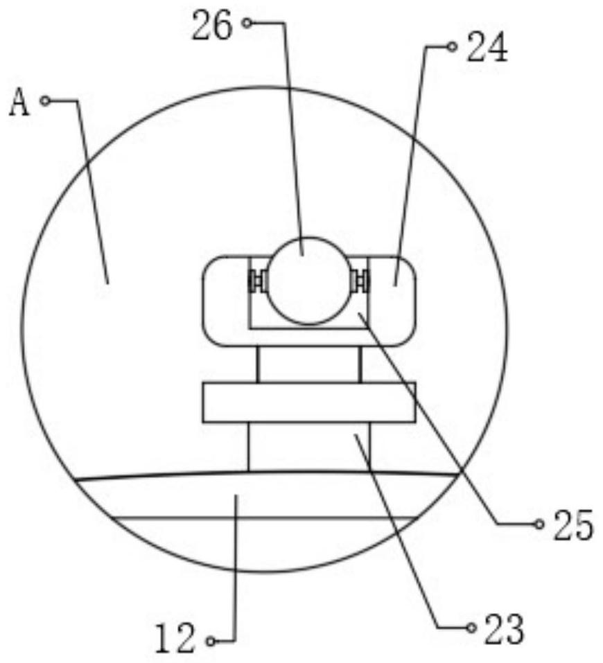 Ship bottom cleaning device for shipping