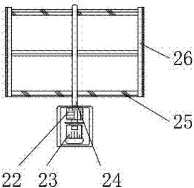 Anti-clogging efficient sewage treatment device