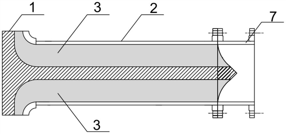 High-temperature corrosion-resistant nozzle for coal-fired power station