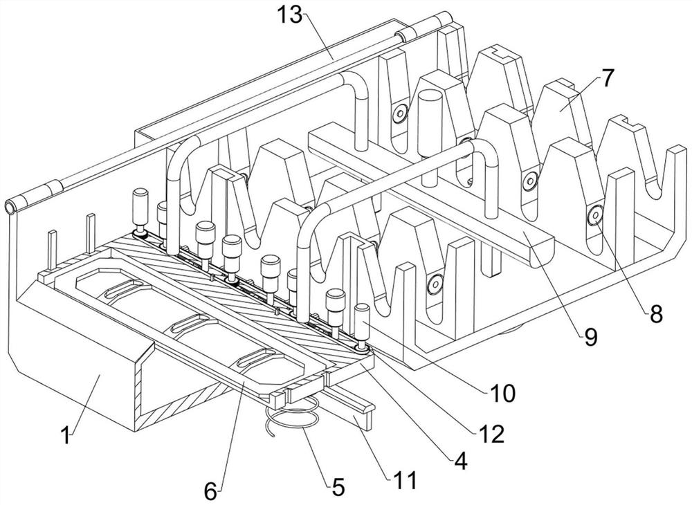 Surface drying device used during copper wire tinning