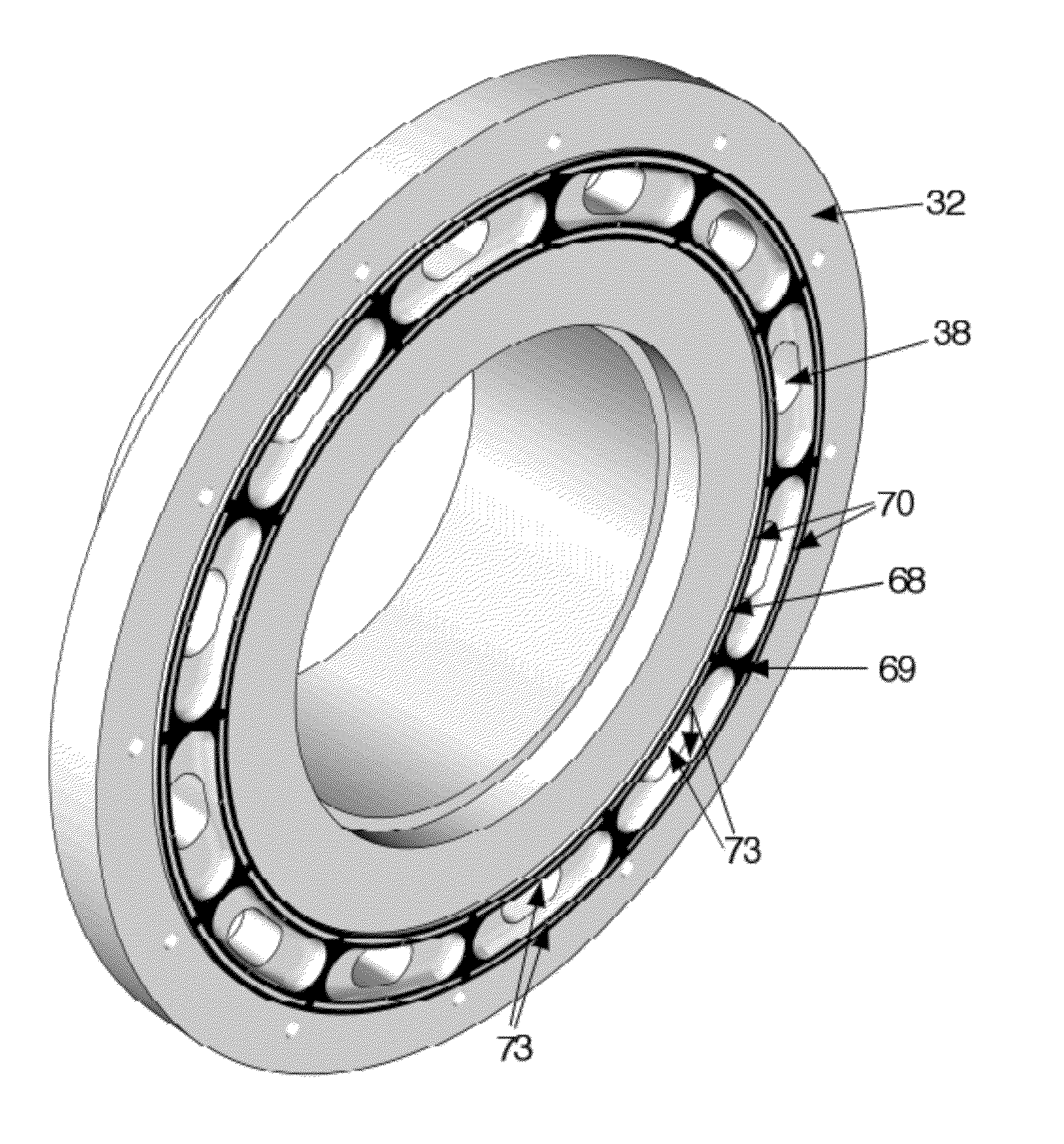 Axial Bearing For Use In A Hydraulic Device, A Hydraulic Transformer And A Vehicle With A Hydraulic Drive System