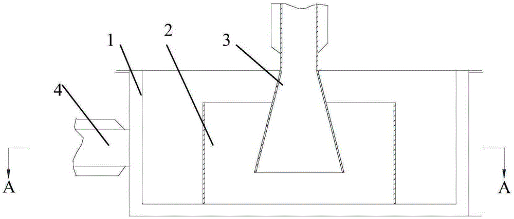 Impurity separator applicable to high temperature and high viscosity fluid