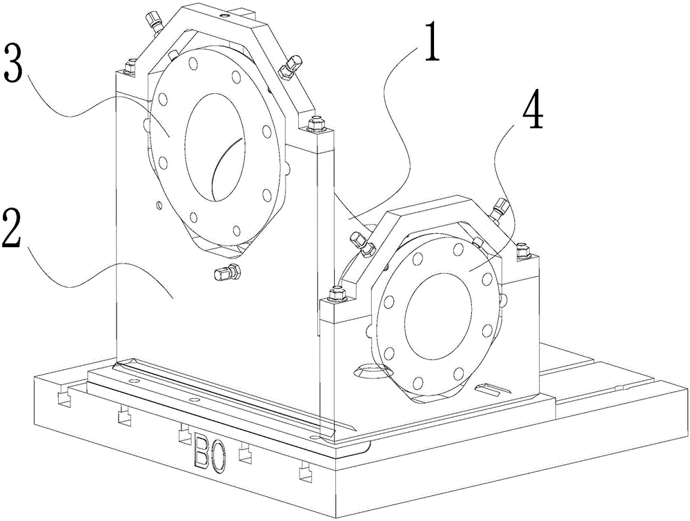 Machining and positioning method for elbow parts