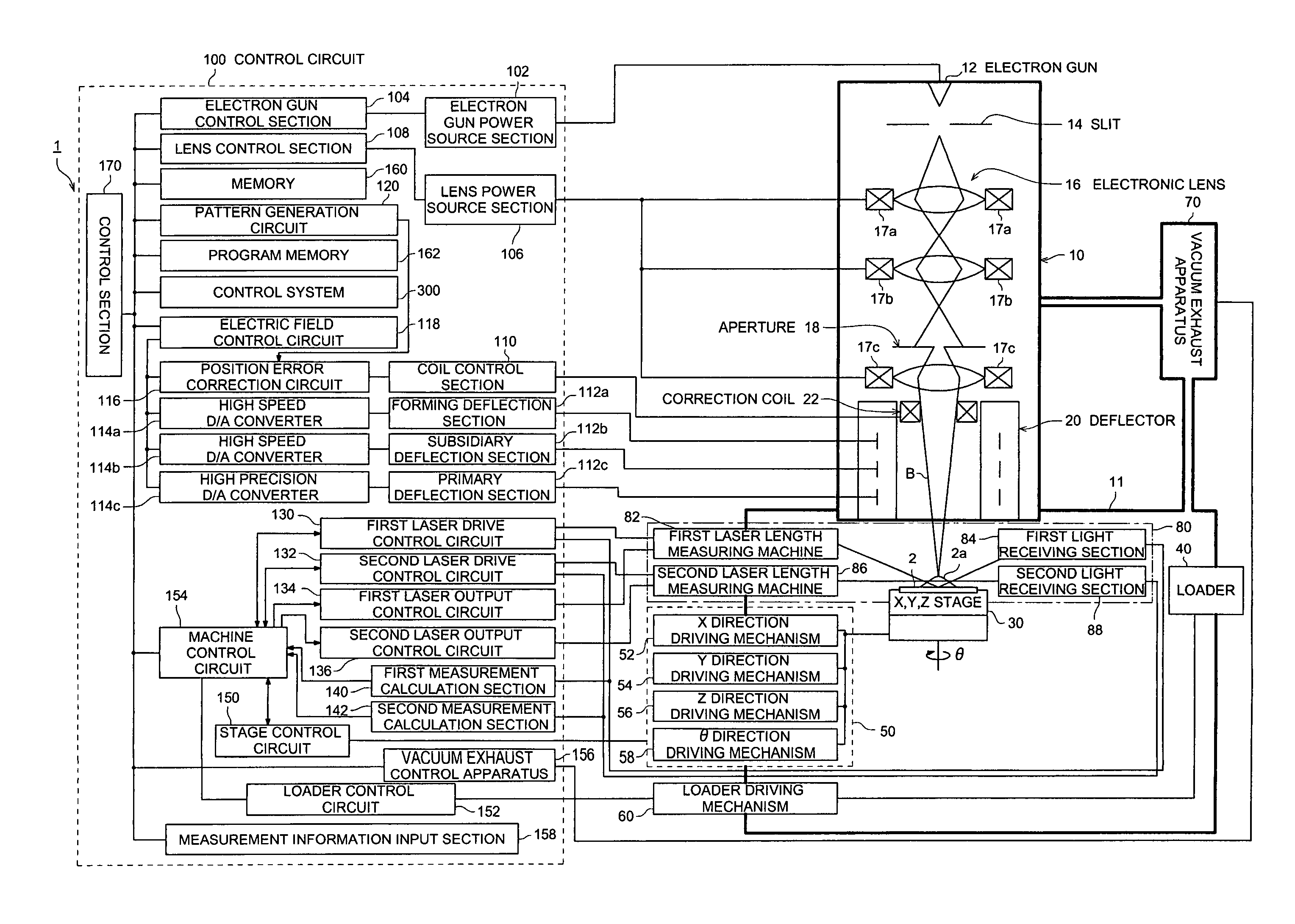 Pattern drawing method by scanning beam and pattern drawing apparatus