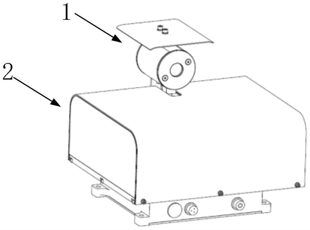 Laser scanning device and laser scanning method