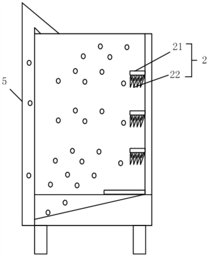 Fermentation equipment for preventing loss of nutrient substances in feed