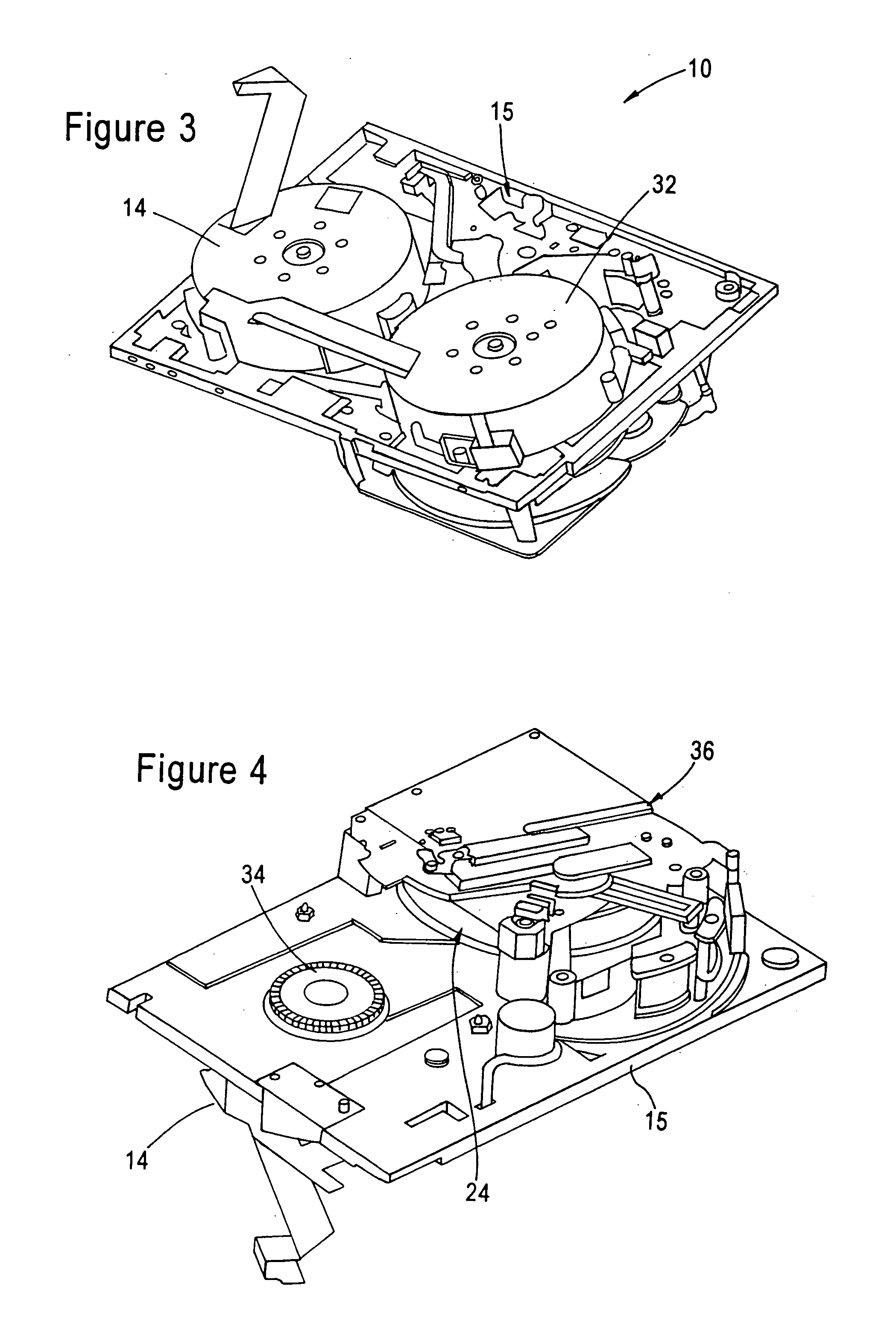 Motor/encoder assembly for tape drives