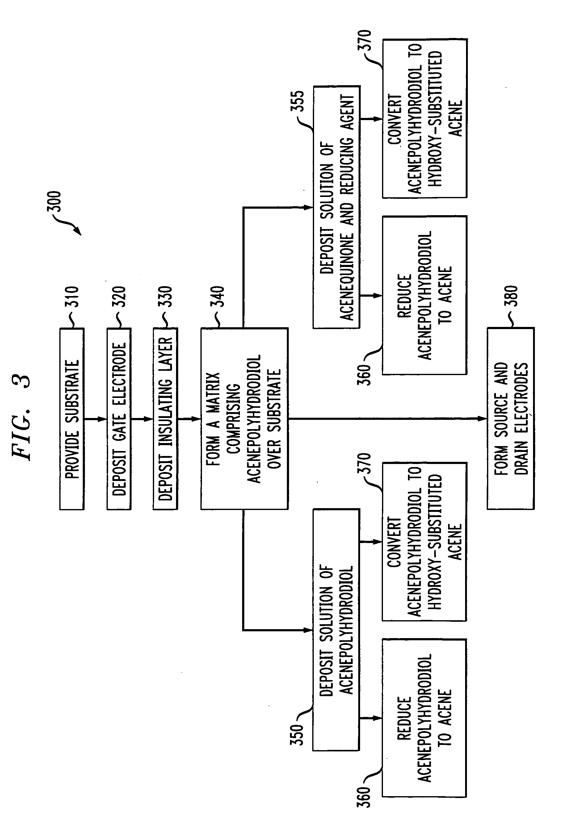 Synthesis of acenes and hydroxy-acenes