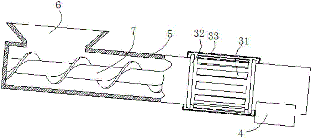 Apparatus for detecting concentration of powder in spiral conveying tube of bilayer electrode array