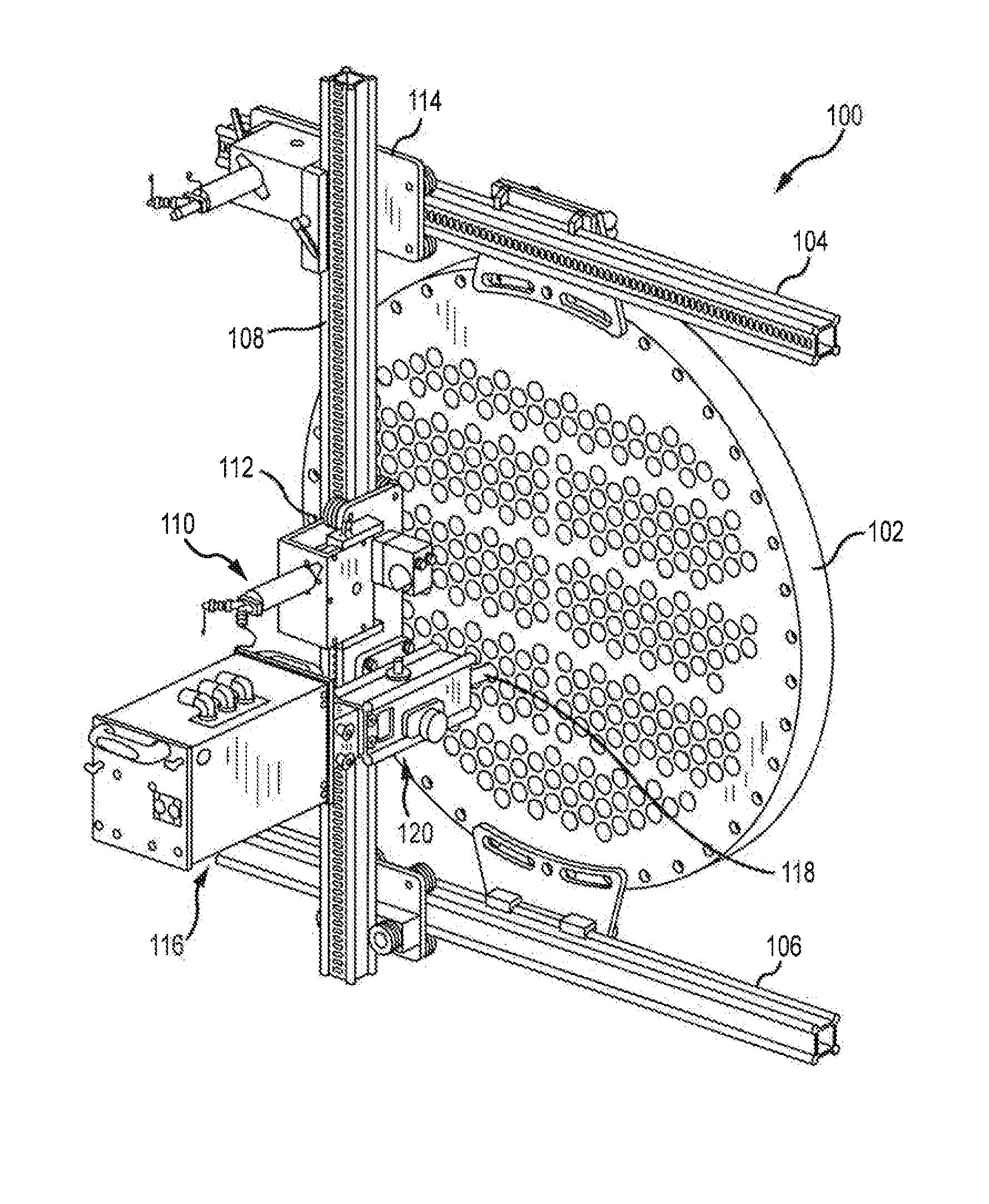 Flexible multi-tube cleaning lance positioner guide apparatus