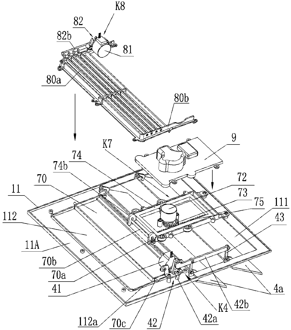 Integrated ceiling bath heater