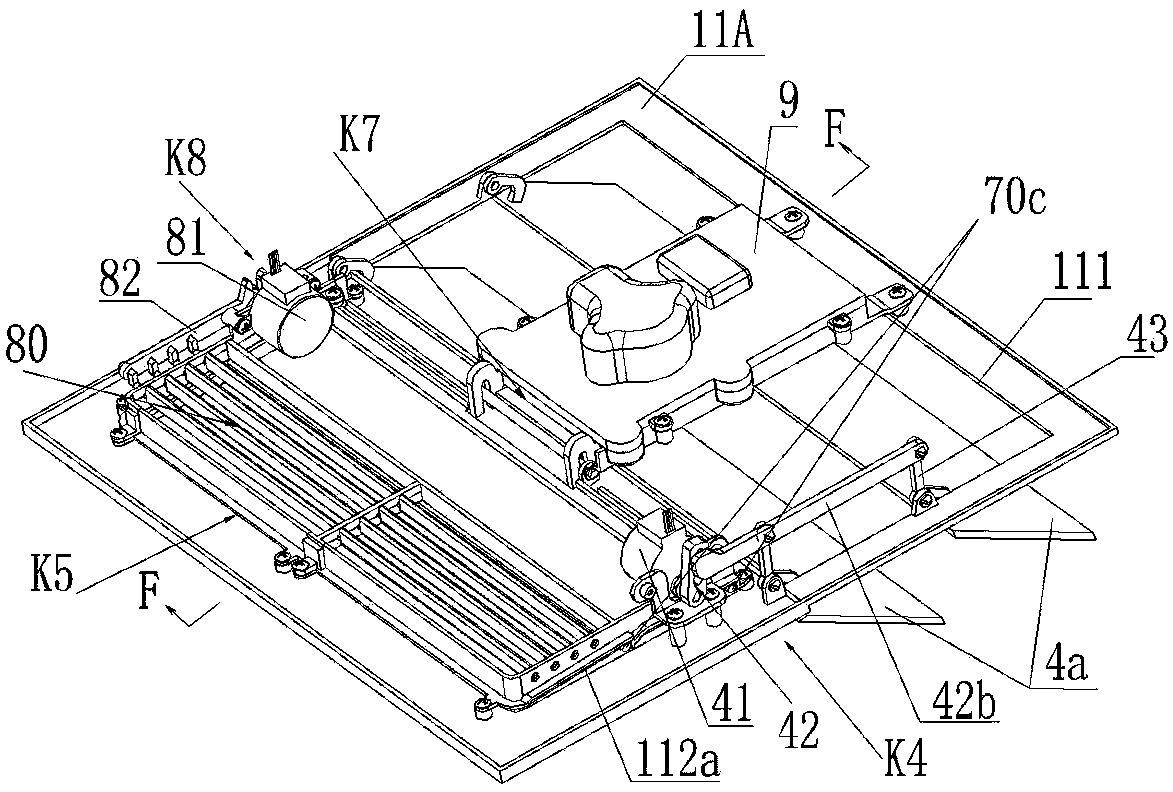 Integrated ceiling bath heater