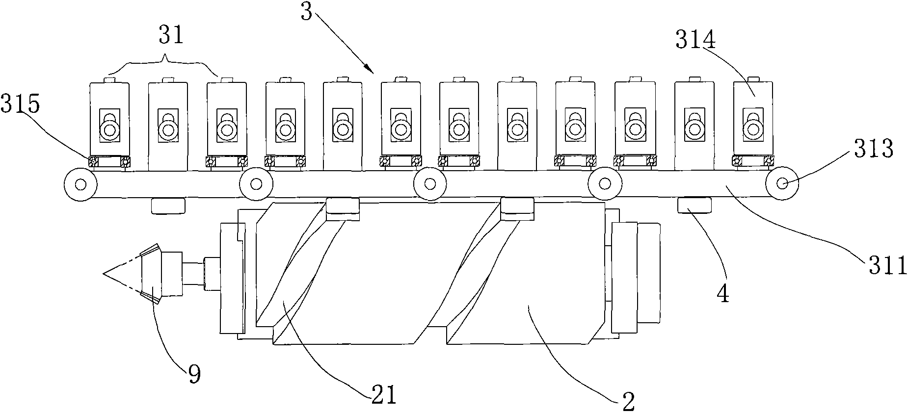 High-speed linear drive mechanism for hectograph