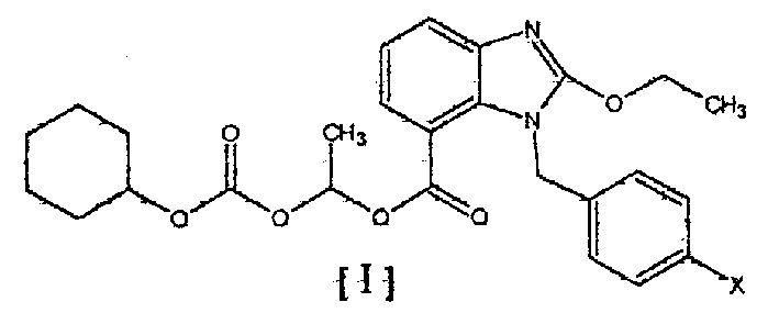 Ester compounds of bezimidazole and their preparations and uses in preparation of medicinal compound