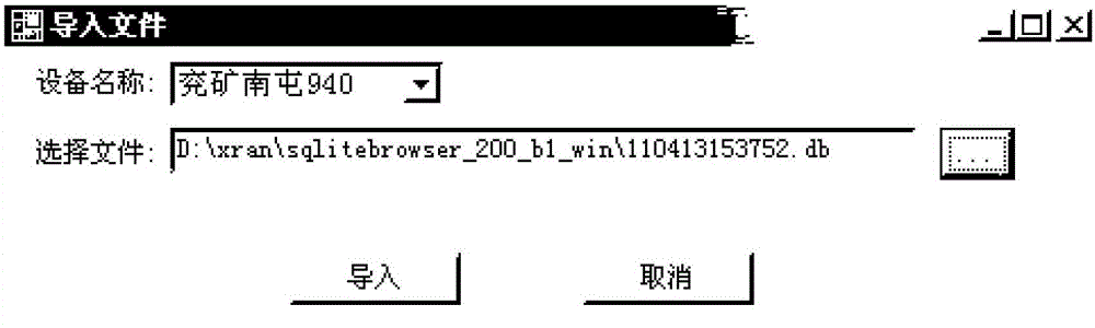 Coal cutter state monitoring method based on black box