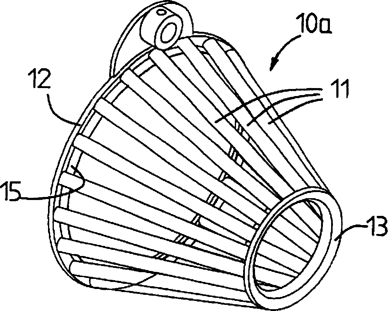 Balloon preventing device for weft feeder of loom, especially air jet loom