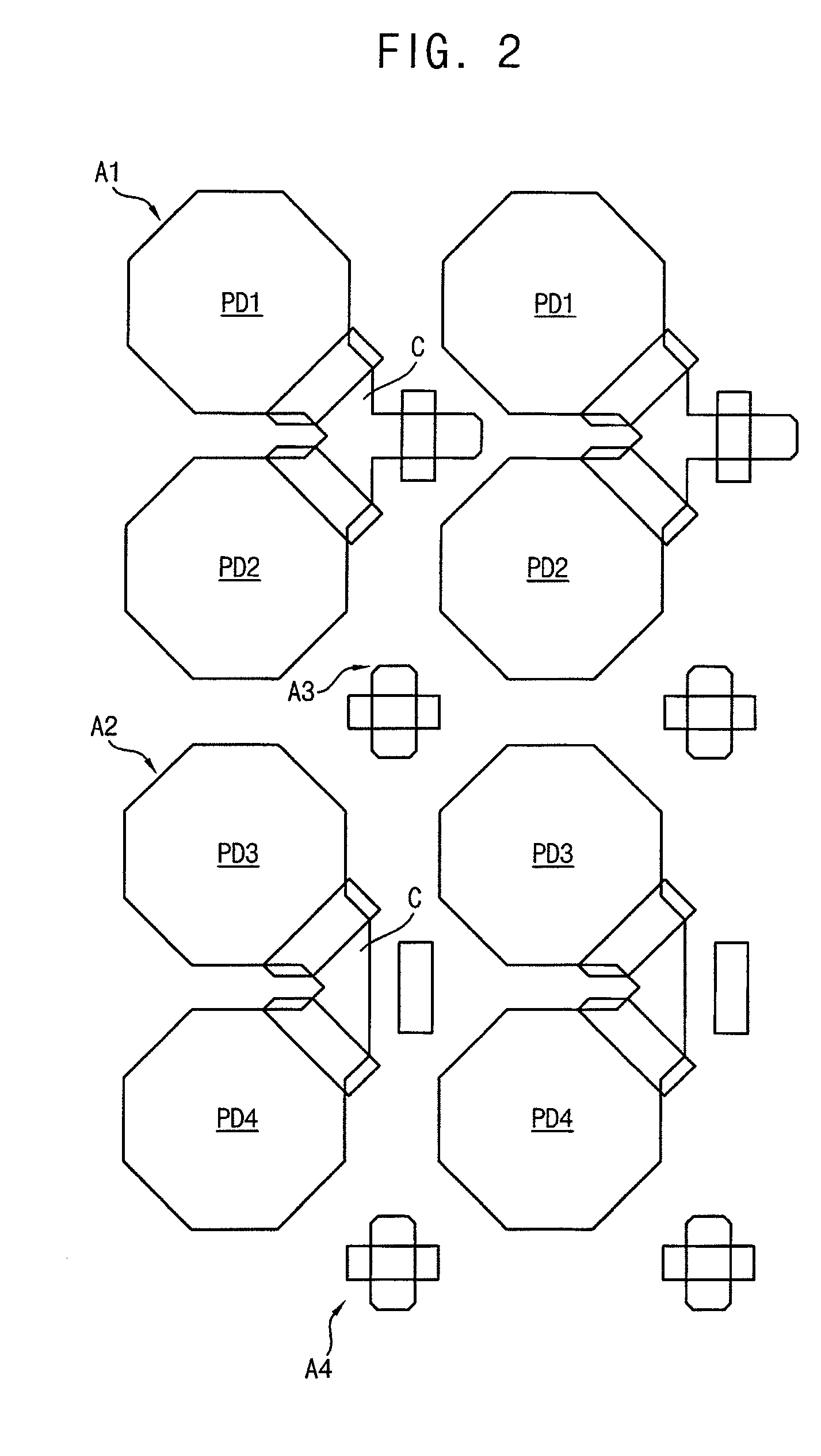 CMOS Image sensor having a crosstalk prevention structure