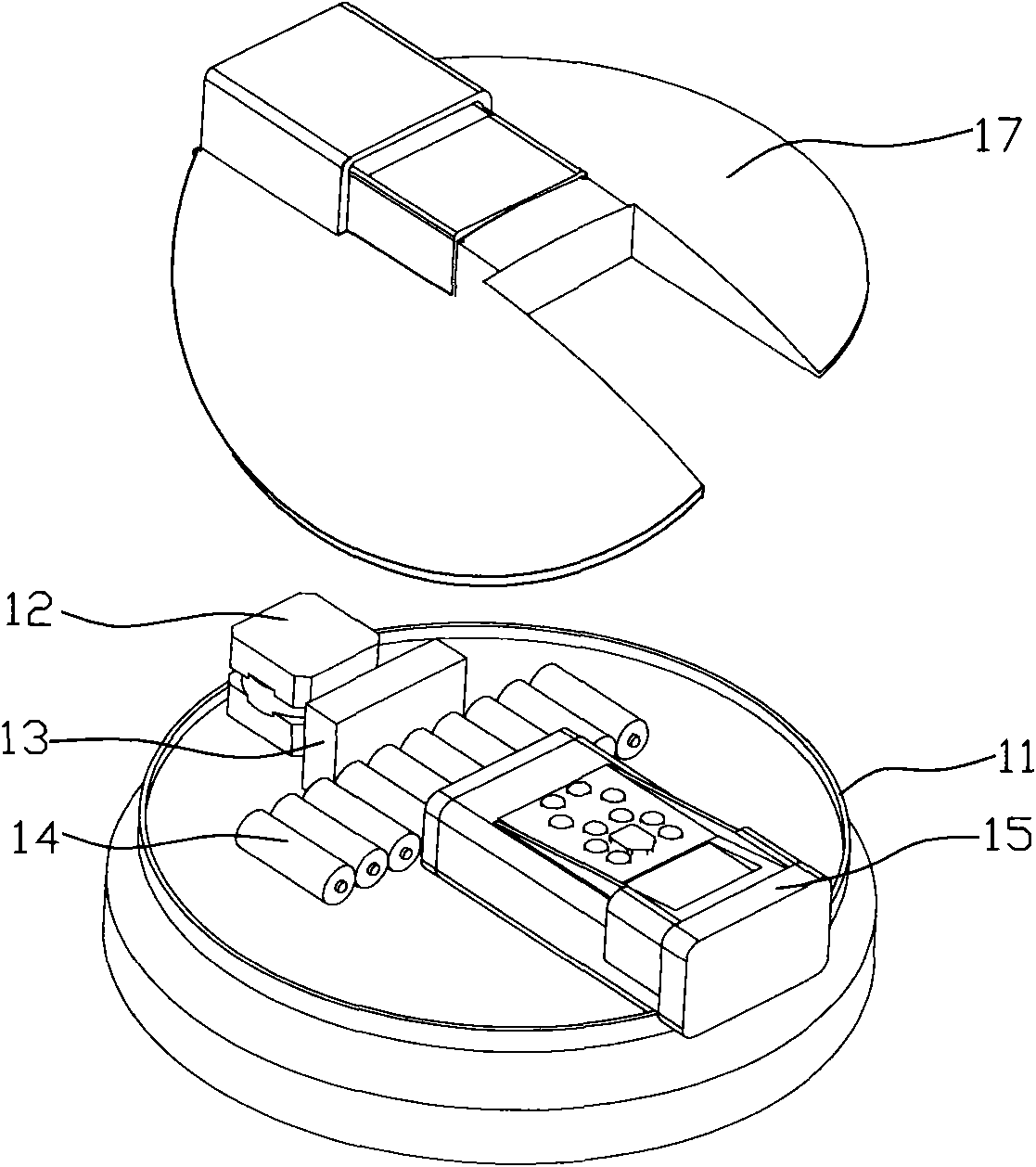 Method and device for scanning inner contour of buildings by using handheld rangefinder