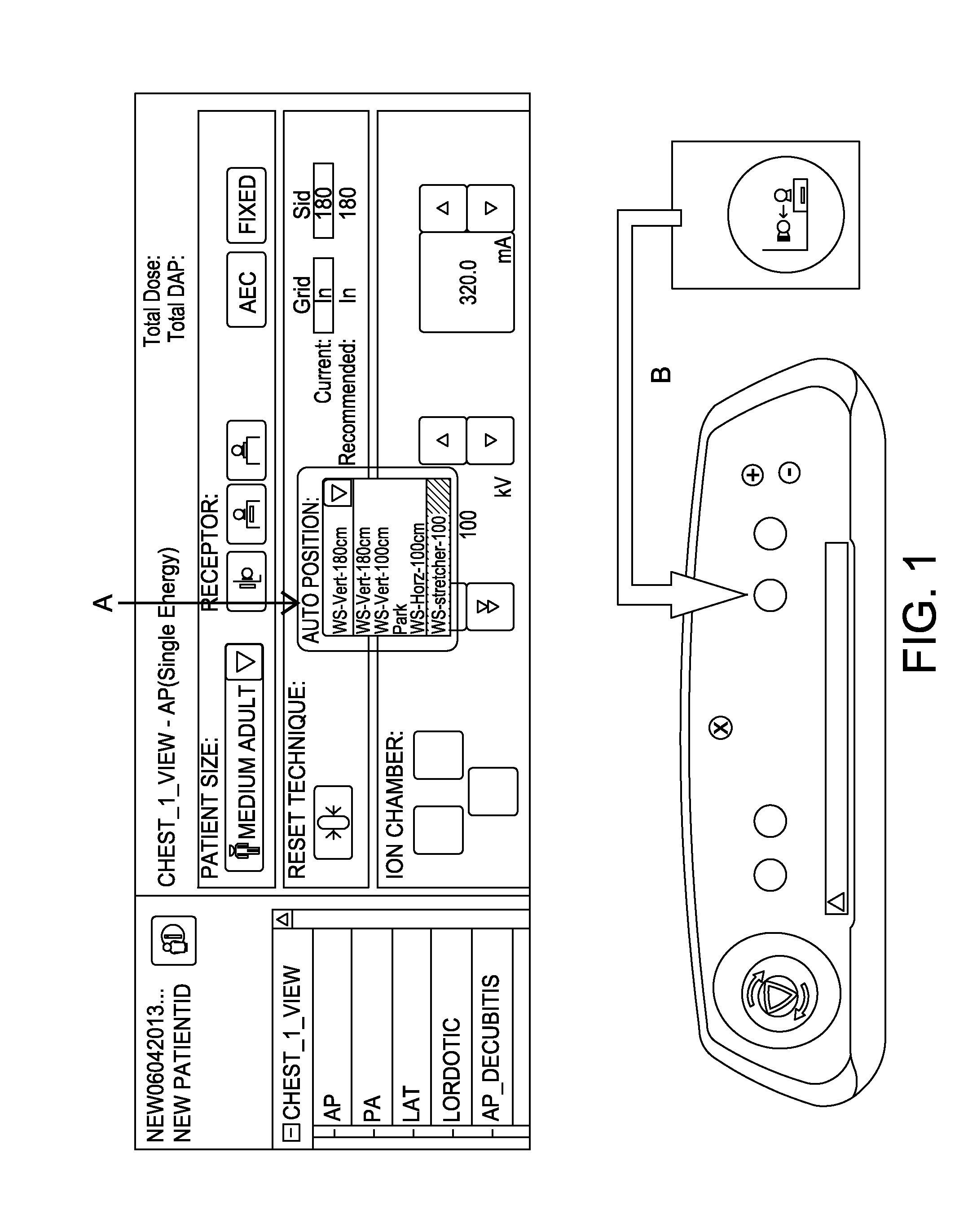 Laser guided auto collimation system and method for medical apparatus