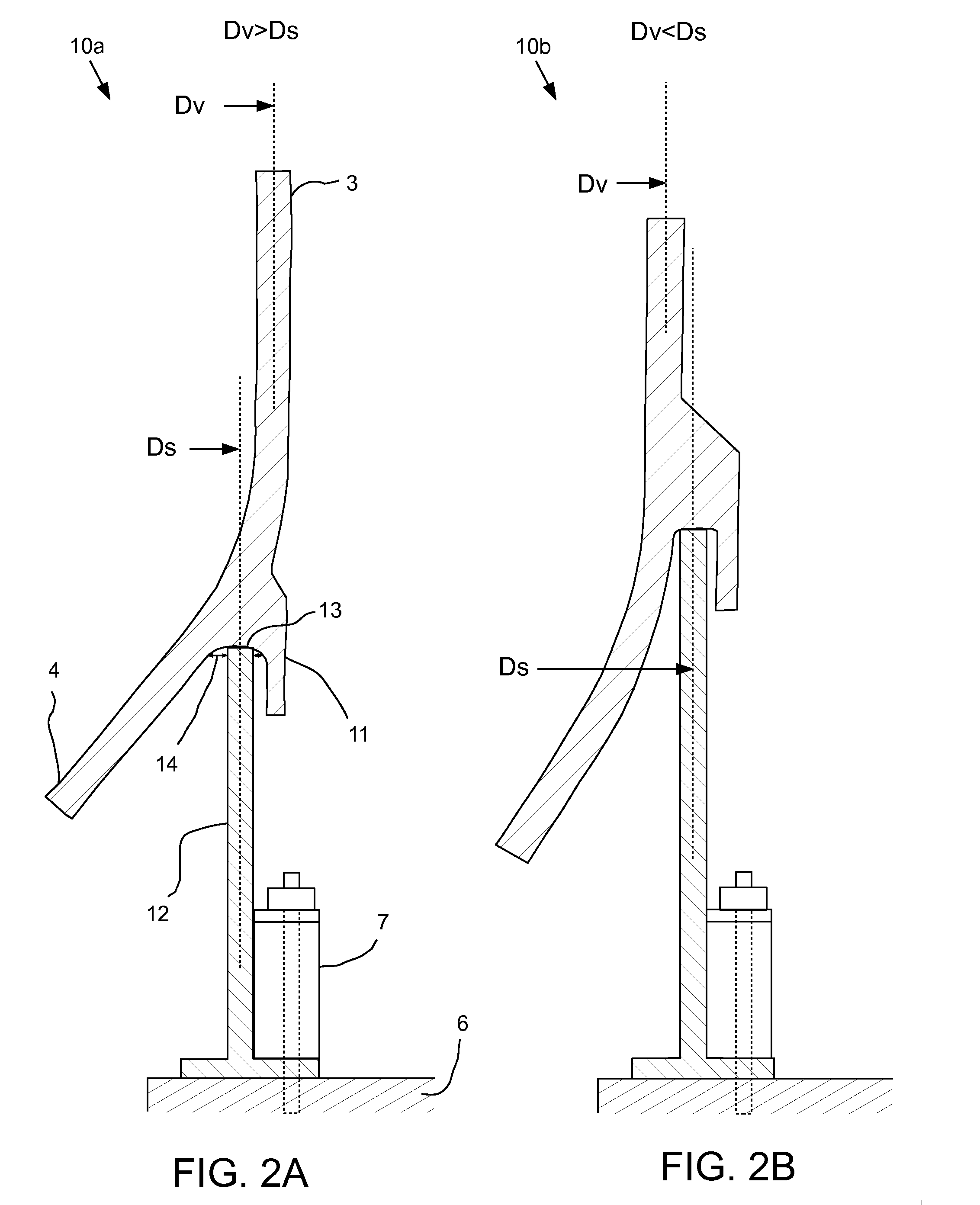 Pressure vessel skirt for accommodating thermal cycling