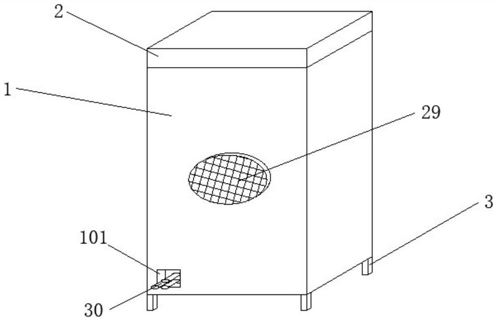 Energy-saving environment-friendly air purification device for building transformation