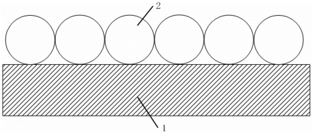 Fog collection composite material and preparation method thereof