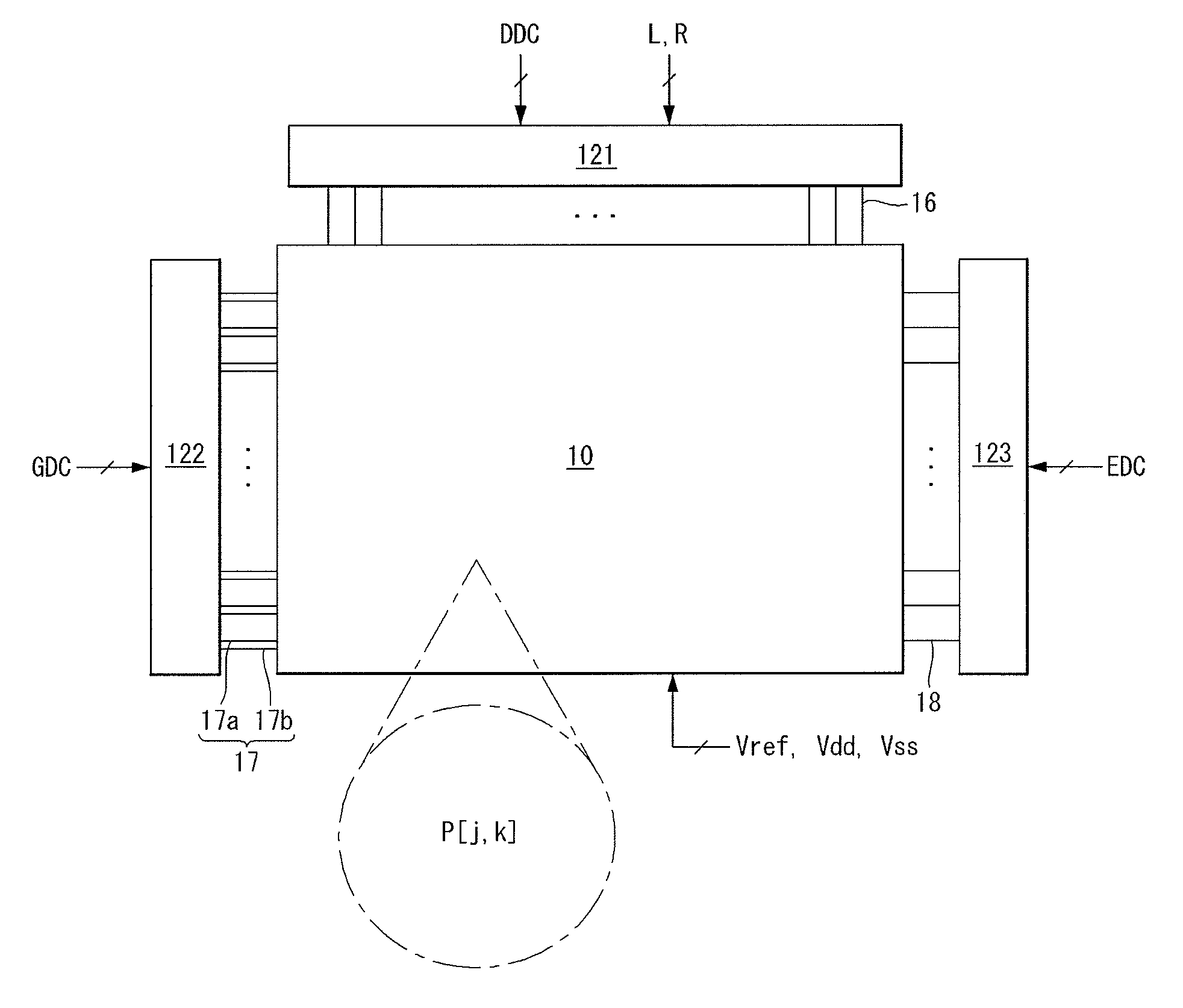 Organic light emitting diode display and stereoscopic image display using the same