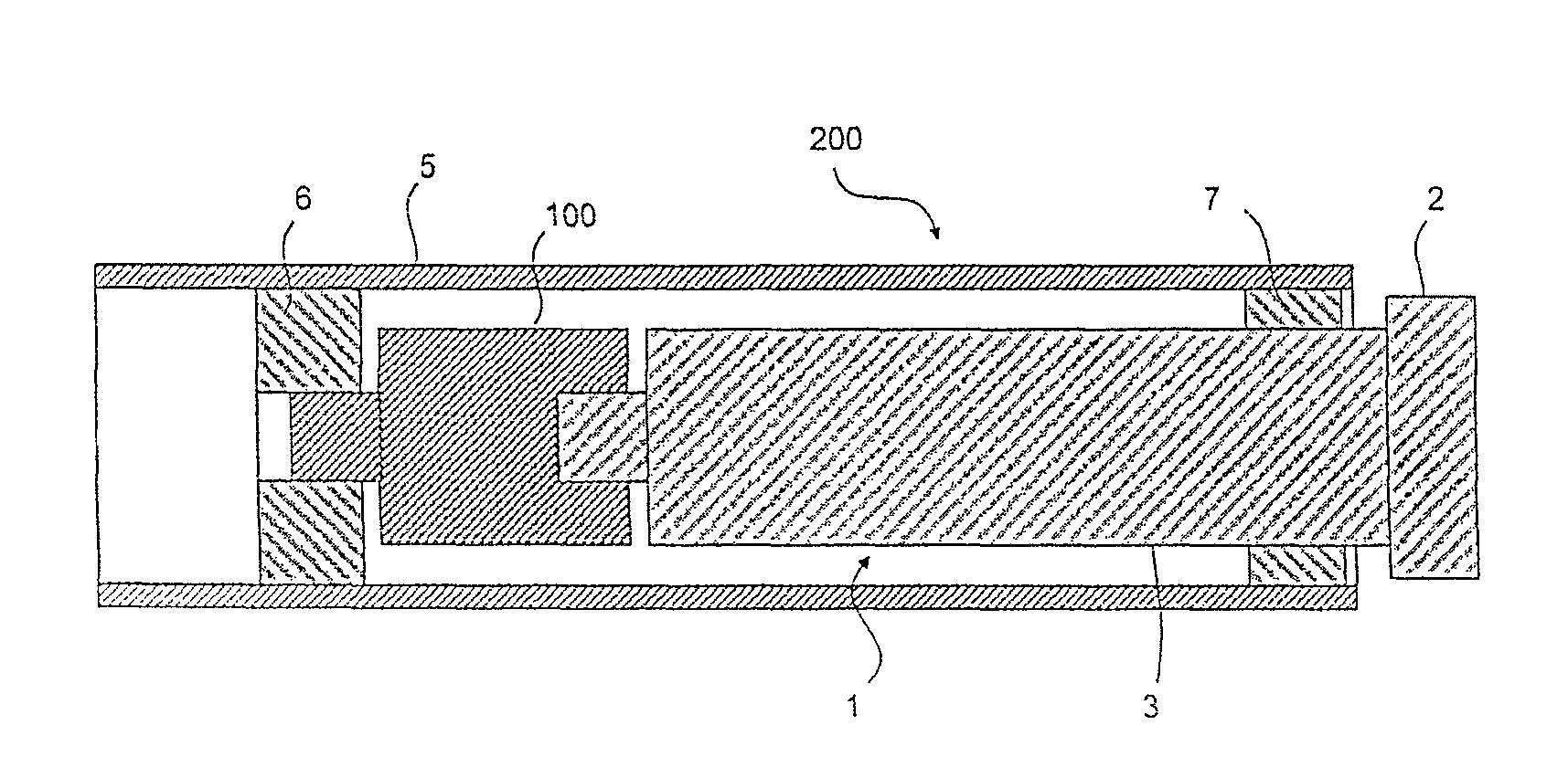 Viscoelastic transmission device for a roller shutter actuator