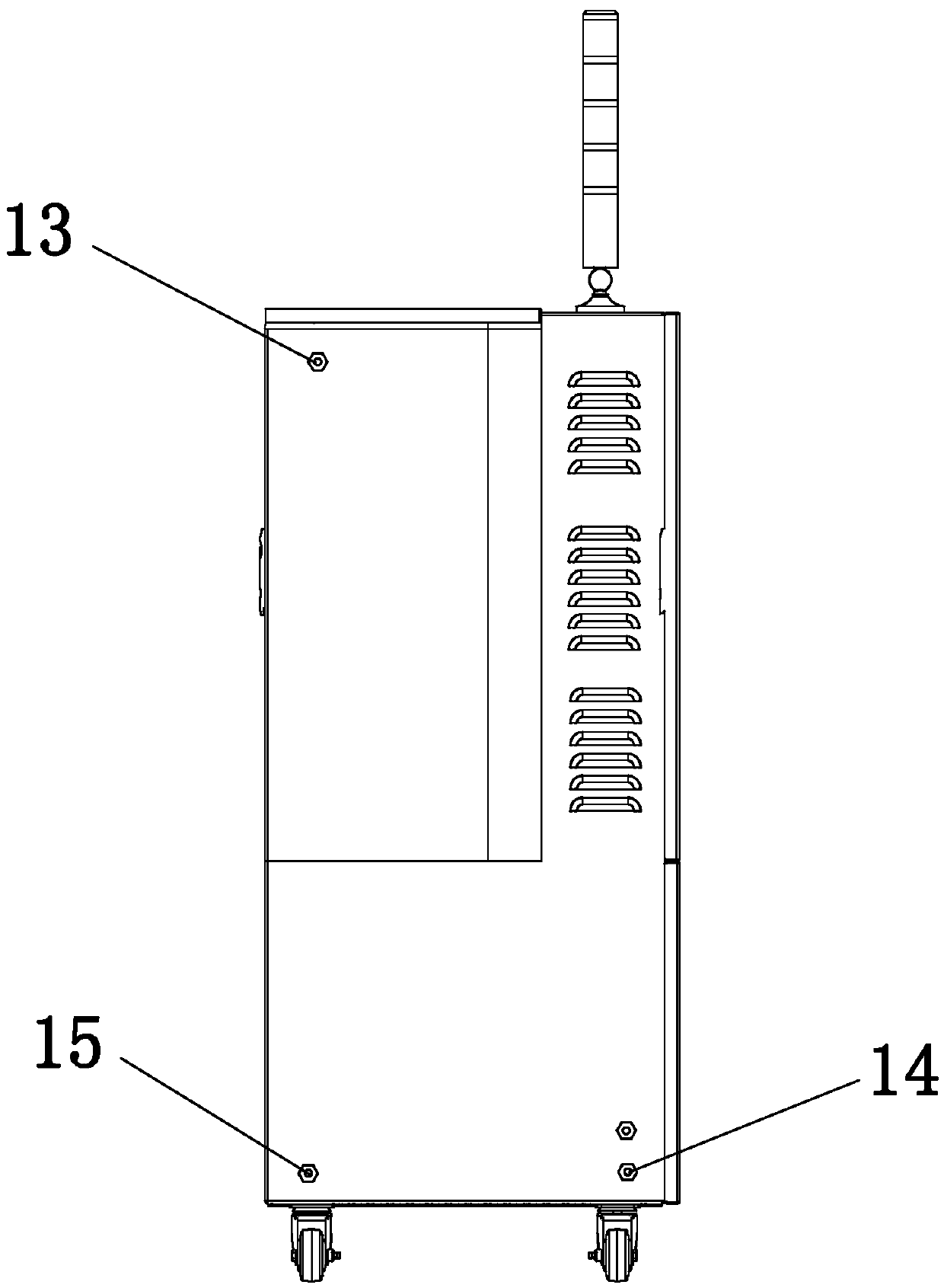 Tobacco high-pressure micro fog humidification system