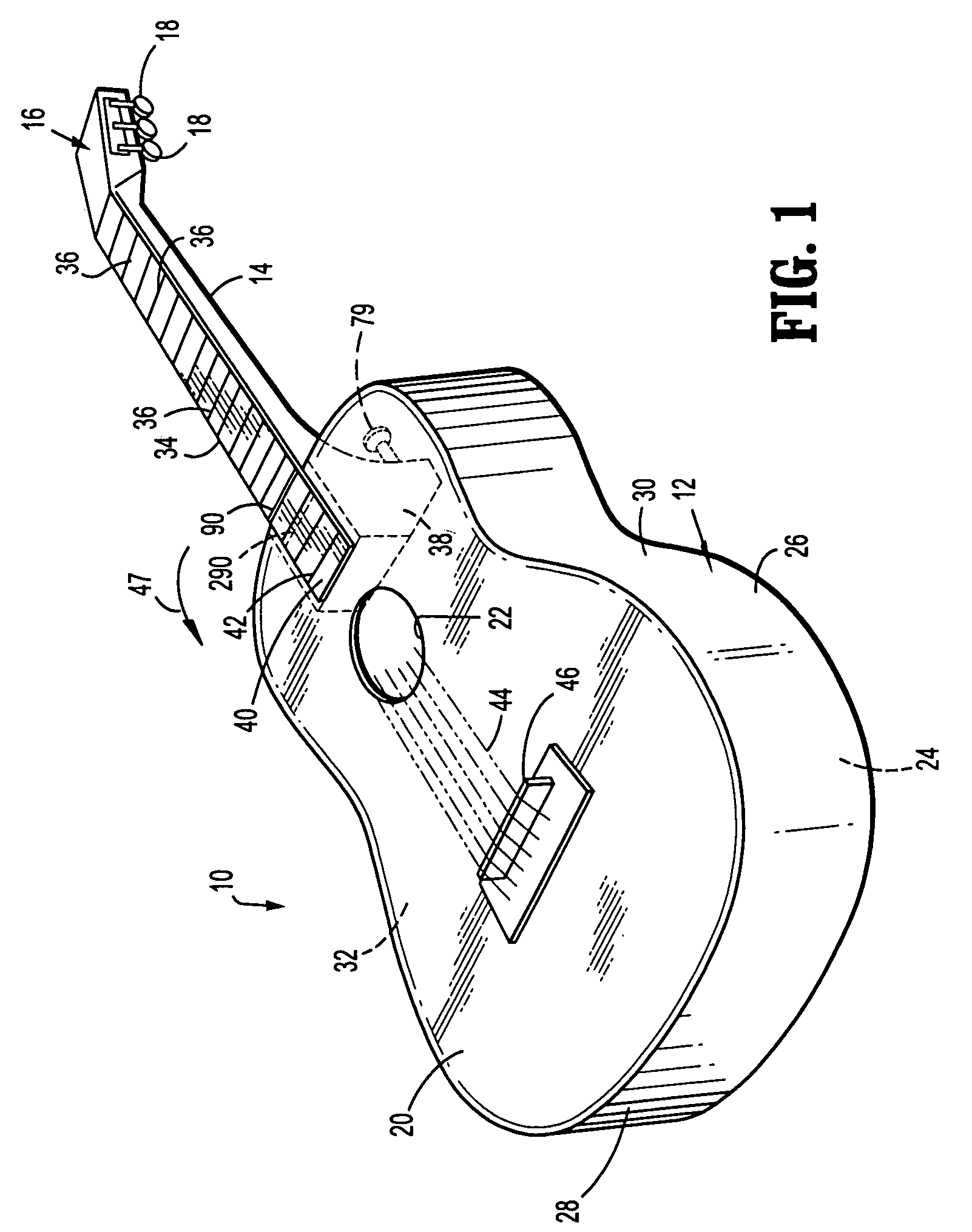 Travel string instrument and method of making same