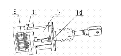 Air cylinder piston limiting device