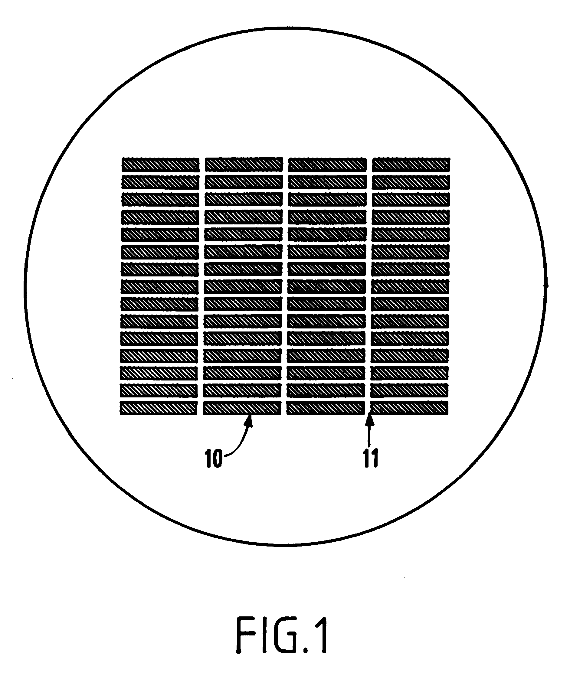 Method of defining and forming membrane regions in a substrate for stencil or membrane marks