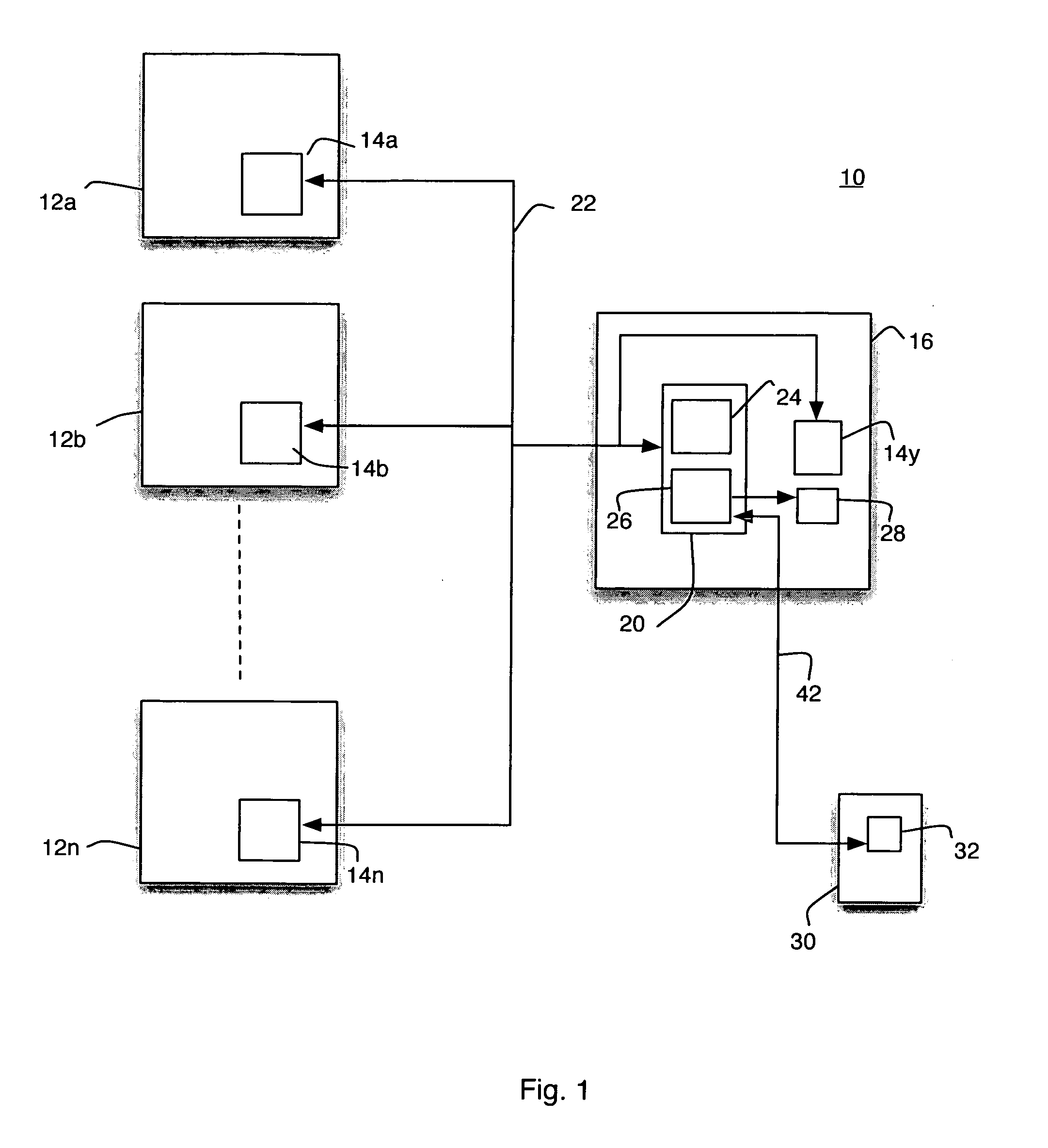 Distribution of system status information using a web feed
