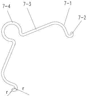 Supporting and construction method of steel sheet pile under soft foundation of high flow plastic deep layer