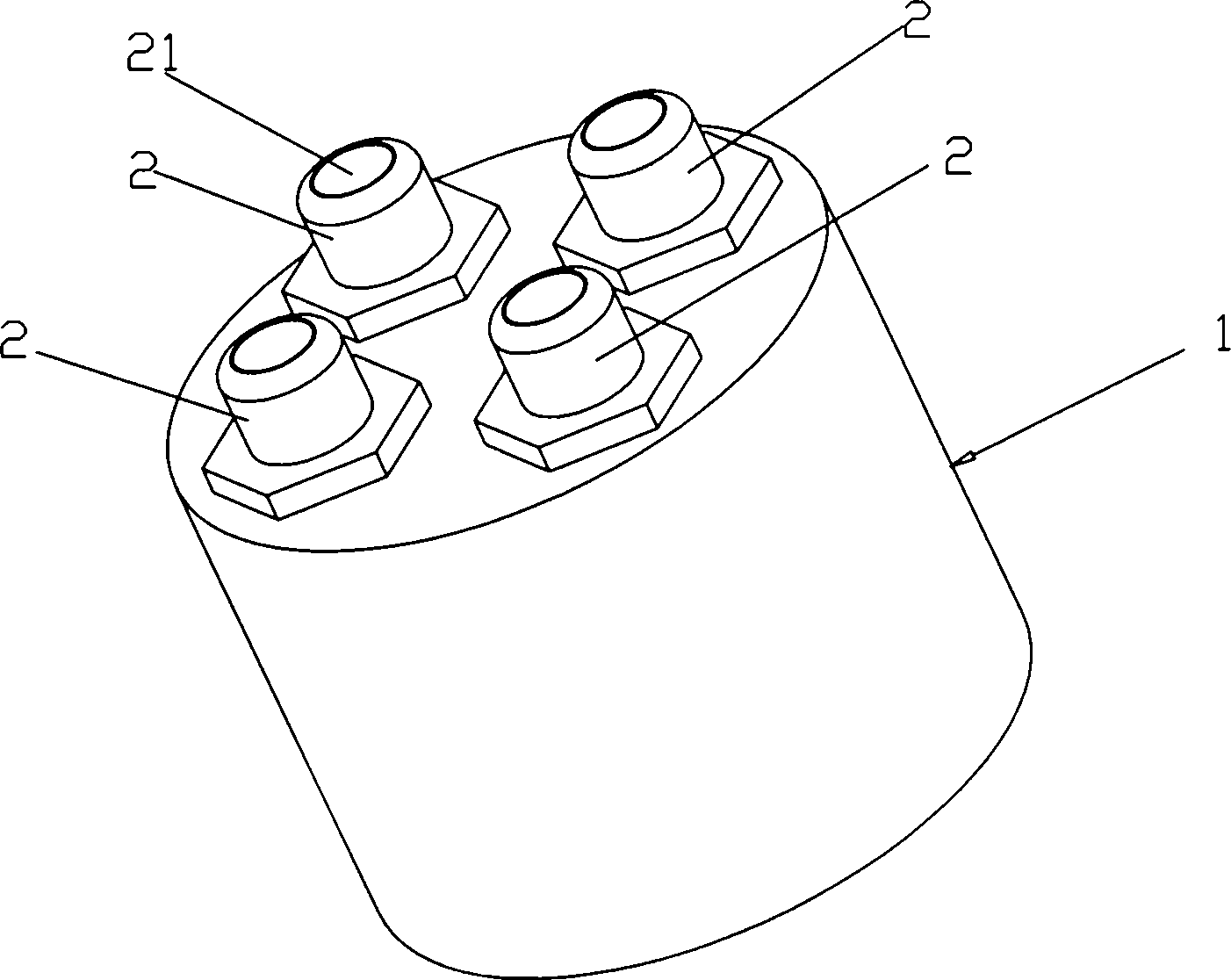 Integrated drainage valve