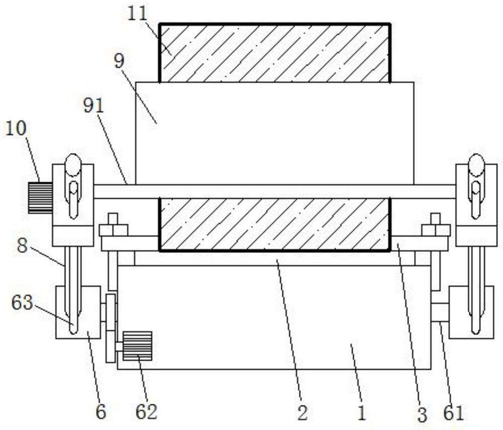 A bending machine for the production of metal panels for curtain walls