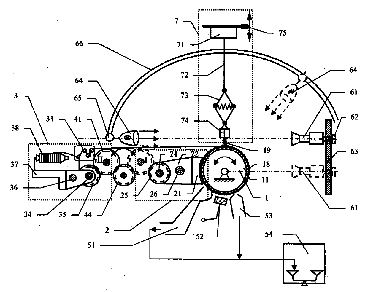 Device and method used for measuring pilling form and pulling force of yarns