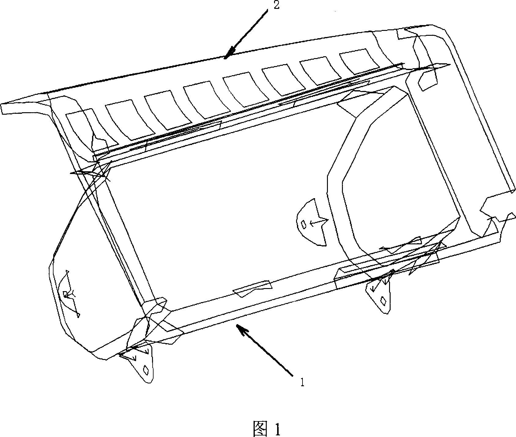 Head collision energy absorbing device