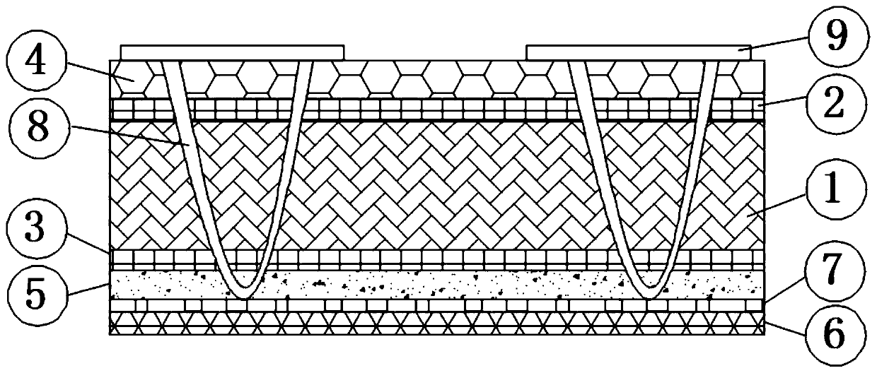 Ultraviolet-resistant children's clothing fabric and manufacturing method thereof