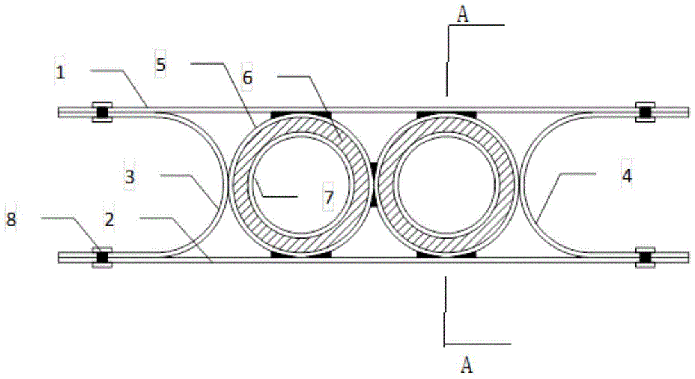 Novel lead core steel pipe U-shaped damper