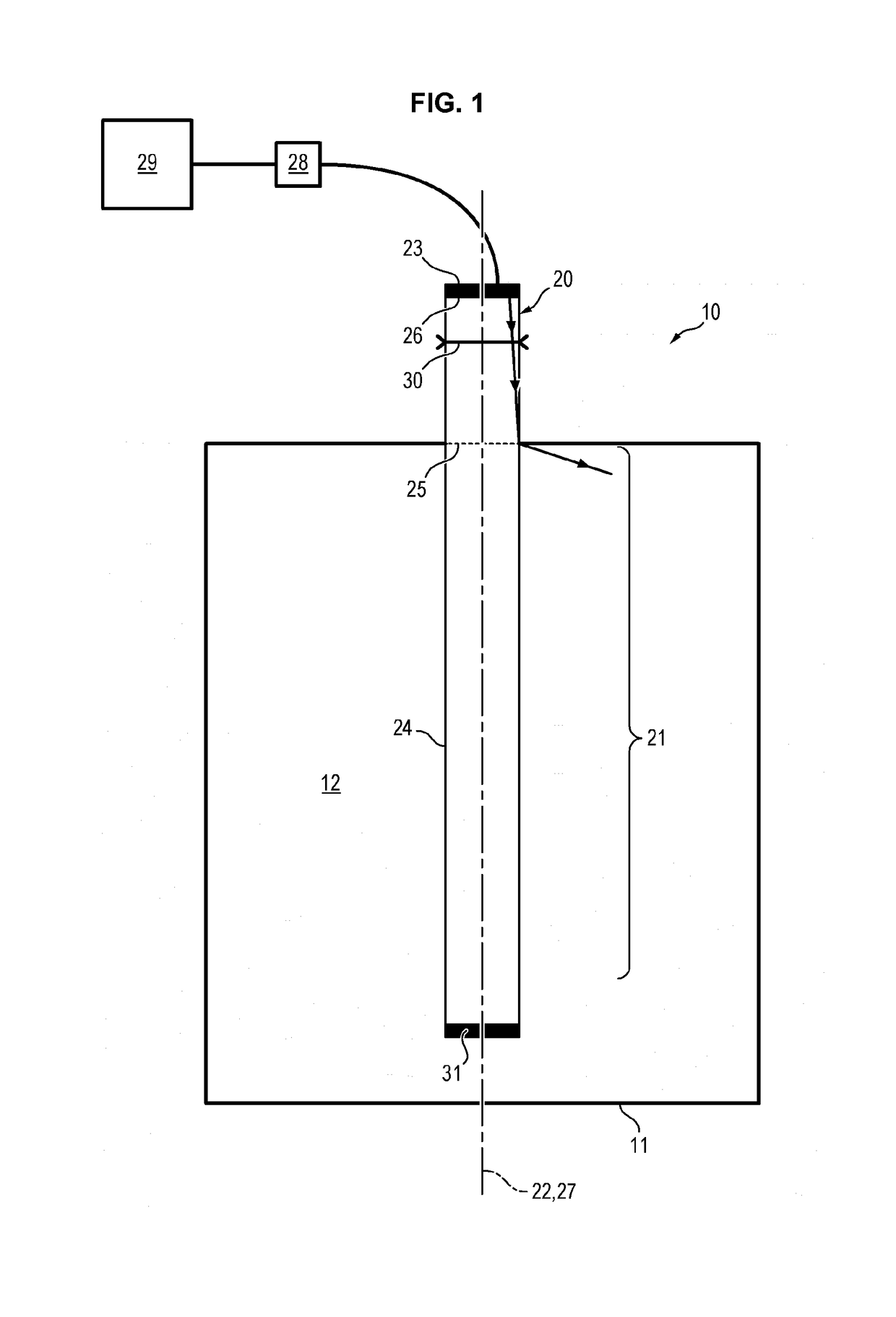 Light injector element