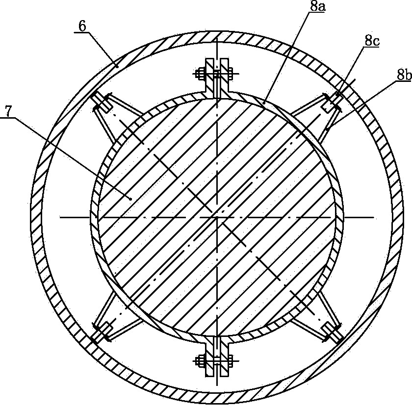 Construction method for enabling cable to pass through barrier